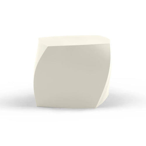 Gehry Left Twist Cube in White