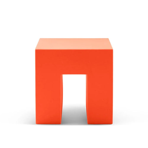 The Vignelli Cube in Orange