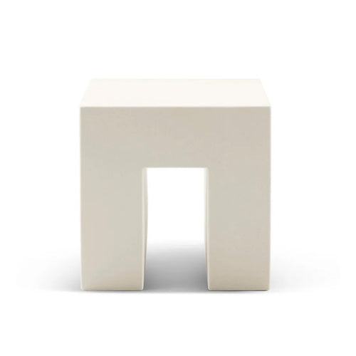 The Vignelli Cube in White