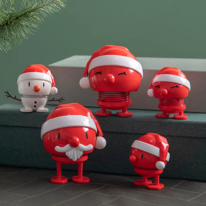 Hoptimist Holiday Santa Bumble Red Eleish Van Breems Home