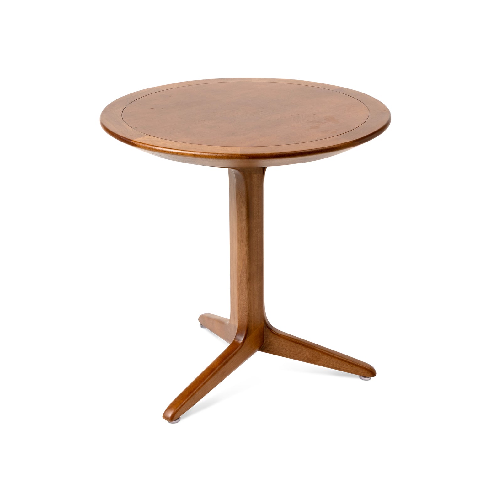 Sossego Bailarina Side Table, Round, Wood Top Insert Eleish Van Breems Home