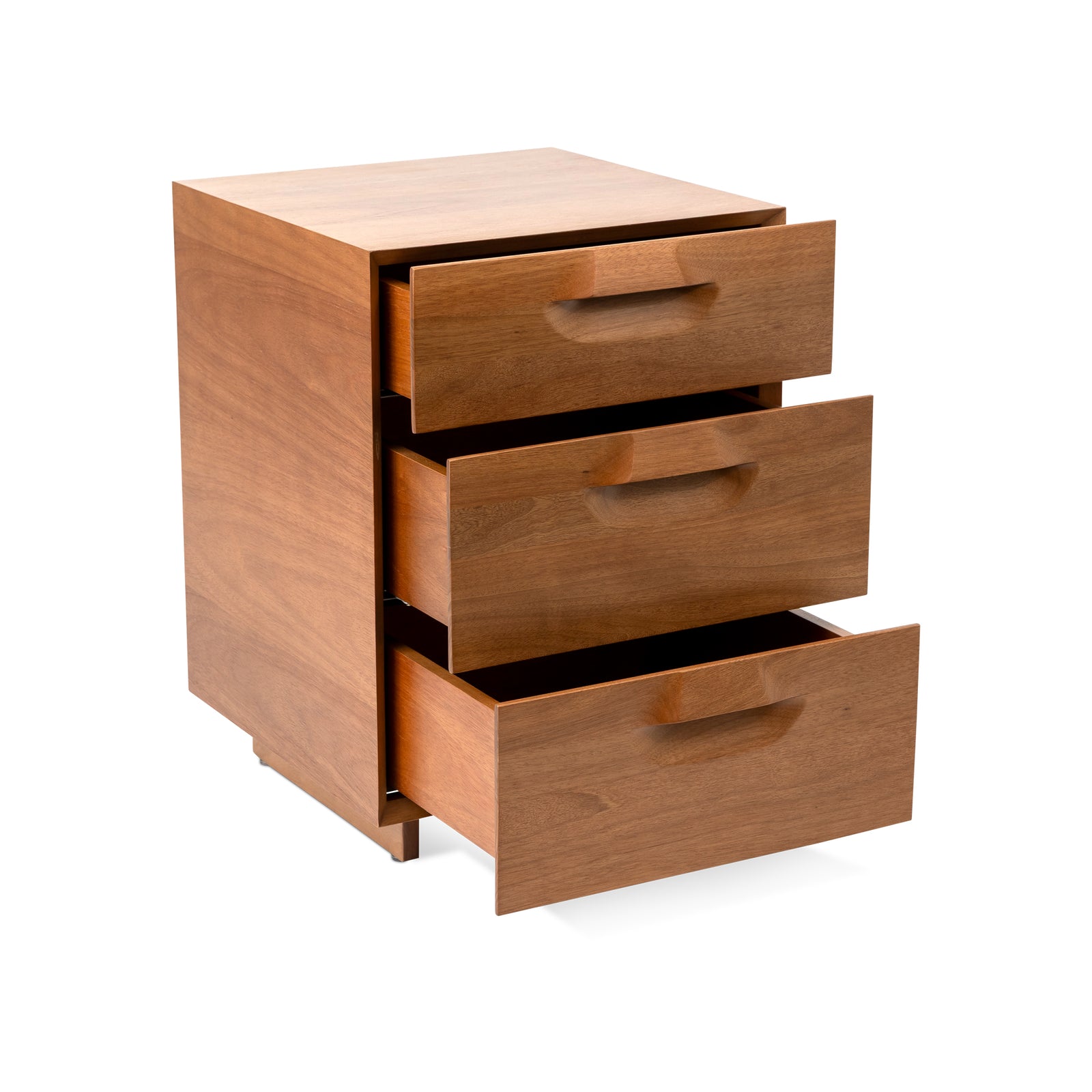 Sossego Caetano Drawer Pedestal, Noce Finish Eleish Van Breems Home