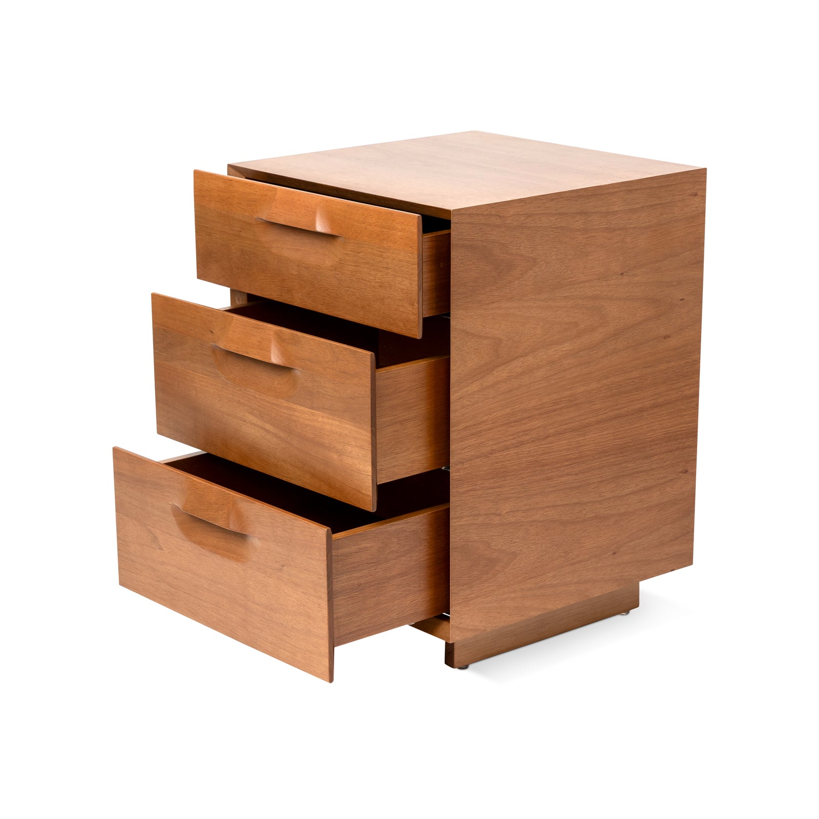 Sossego Caetano Drawer Pedestal, Noce Finish Eleish Van Breems Home