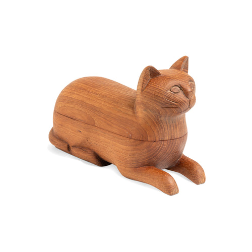 Wooden Cat Box