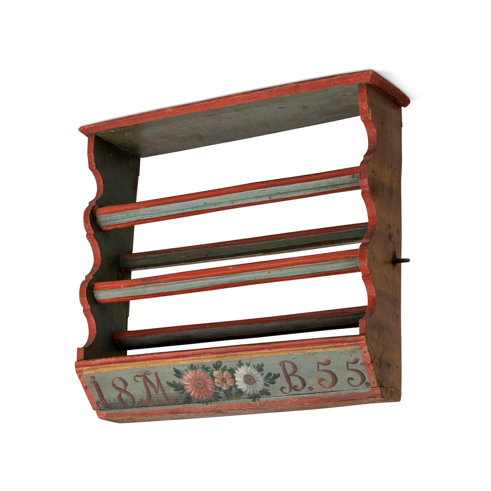 Scandinavian Small Painted Shelf ROXY Eleish Van Breems Home