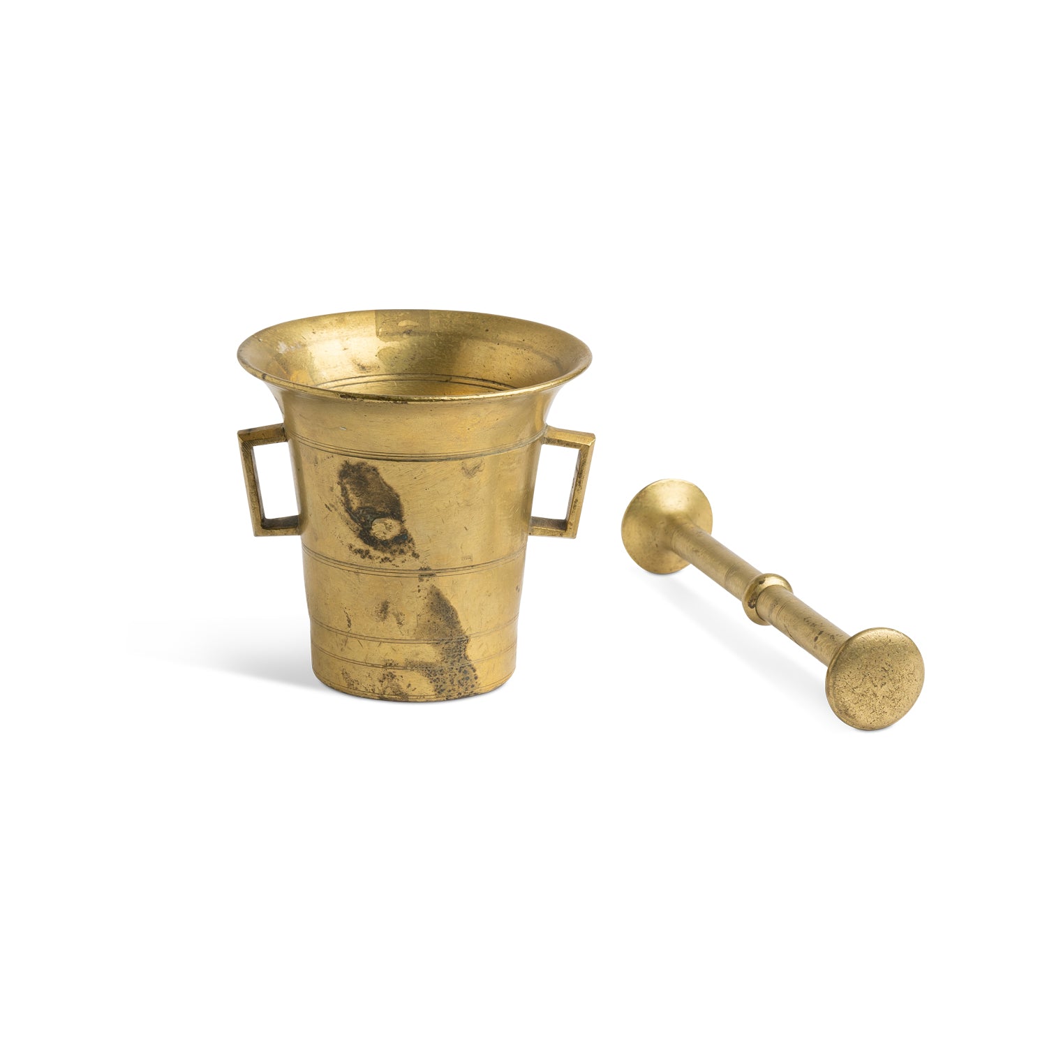 Brass Mortar and Pestle Eleish Van Breems Home