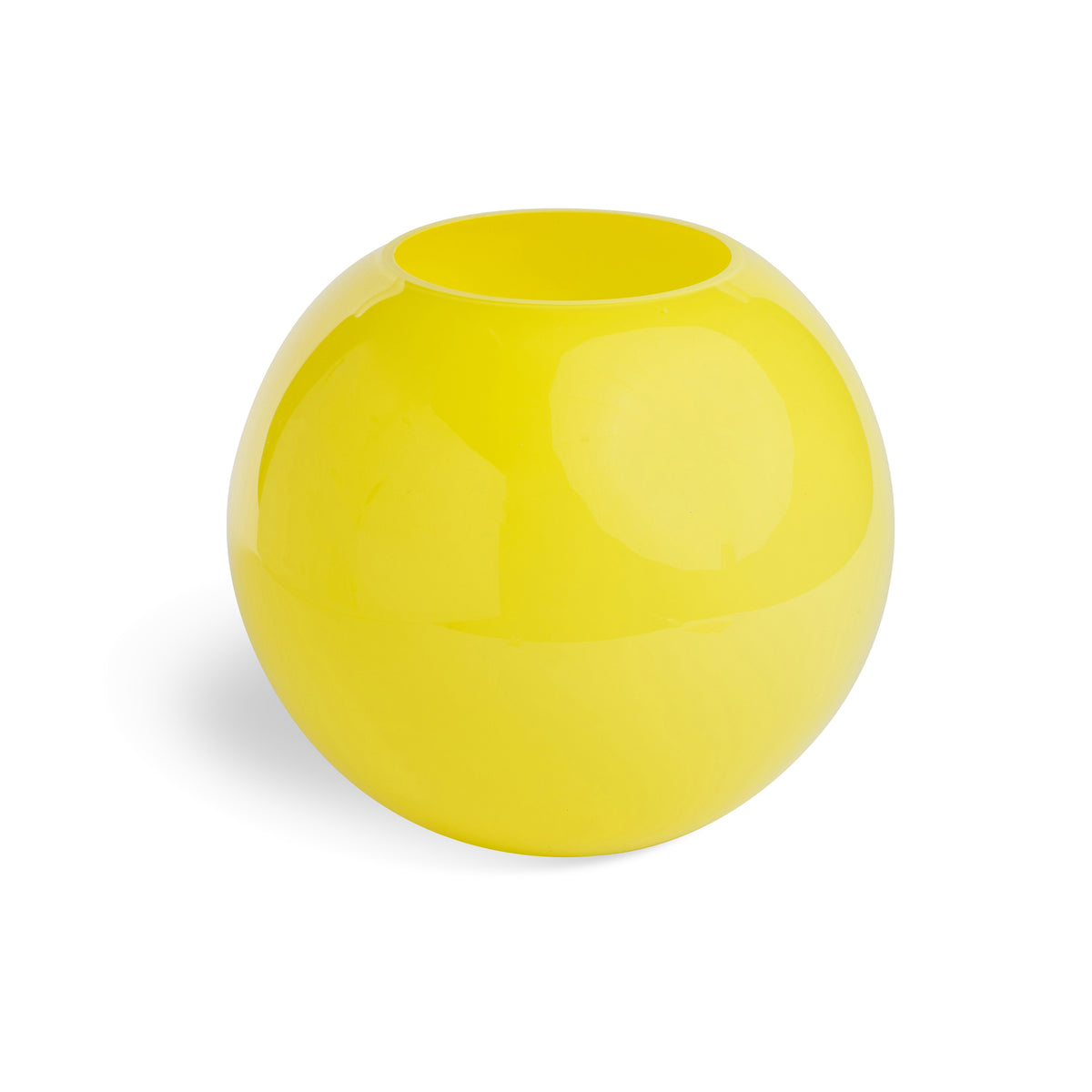 Yellow Globe Vase Large Eleish Van Breems Home