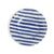 Small Plate W/ Blue Stripes Eleish Van Breems Home