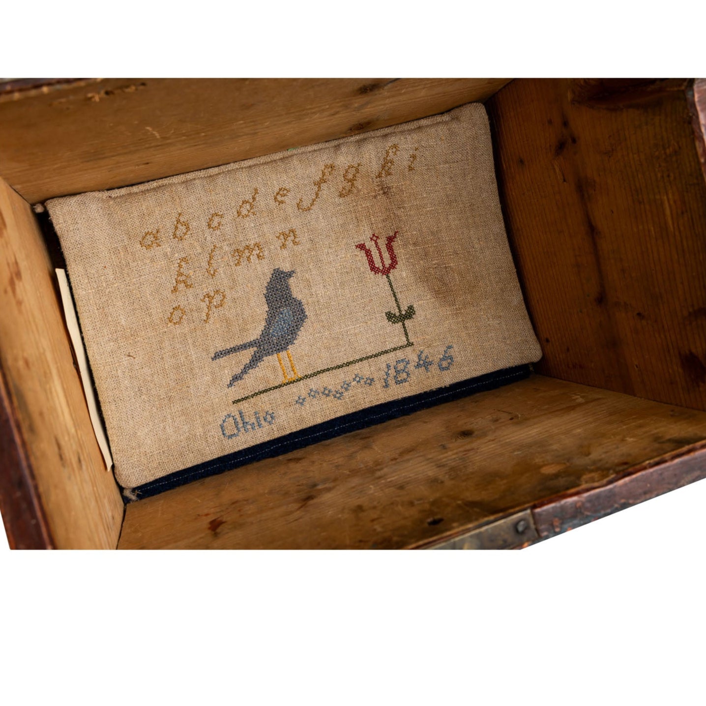 Norwegian Painted Dome Lid Box ROXY Eleish Van Breems Home