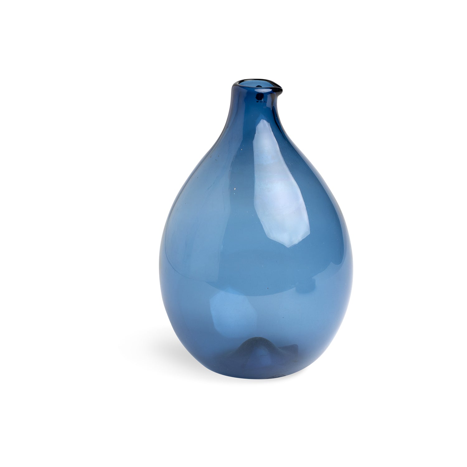 Blue Glass Pitcher by Timo Sarpeneva