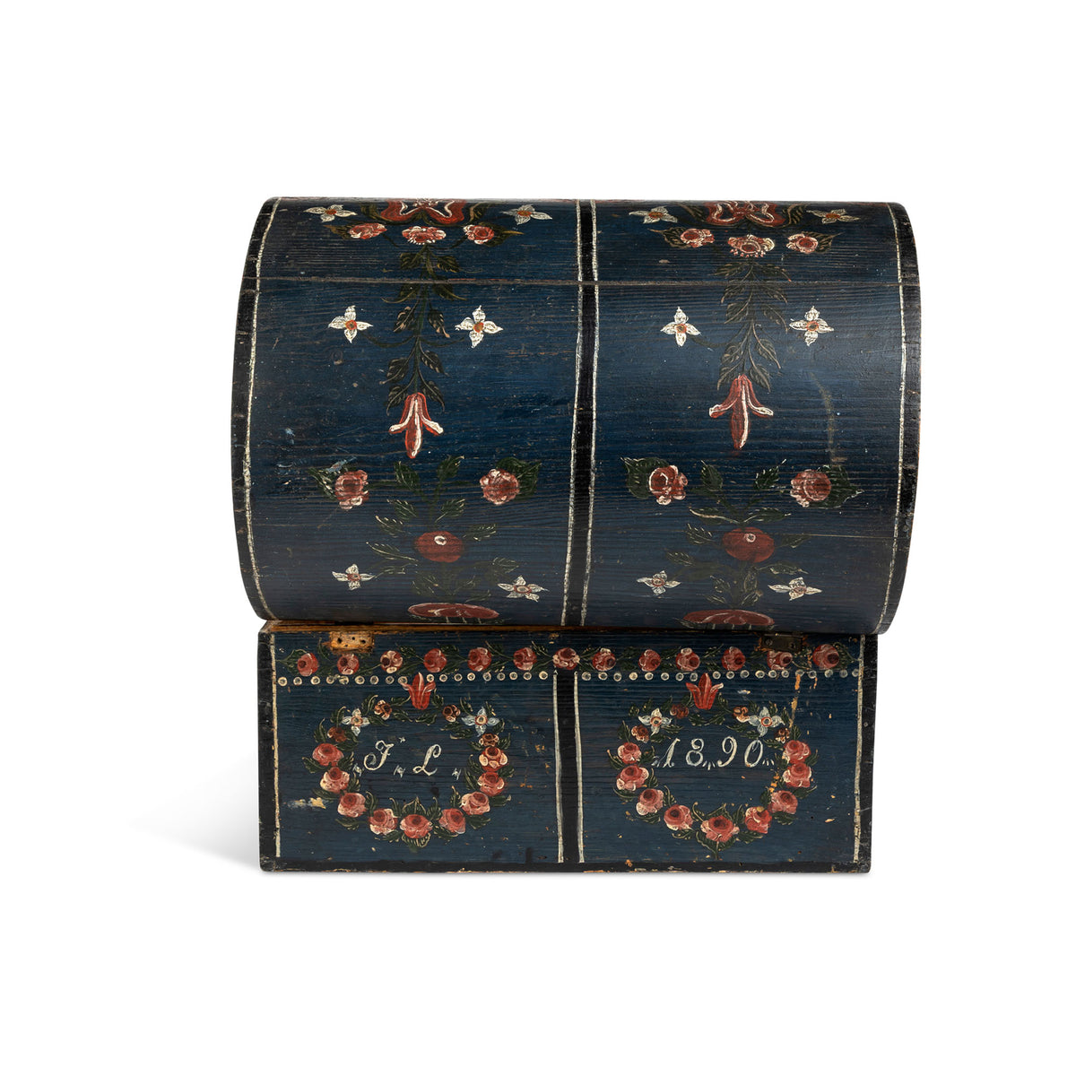 Painted Dome Swedish Box Eleish Van Breems Home