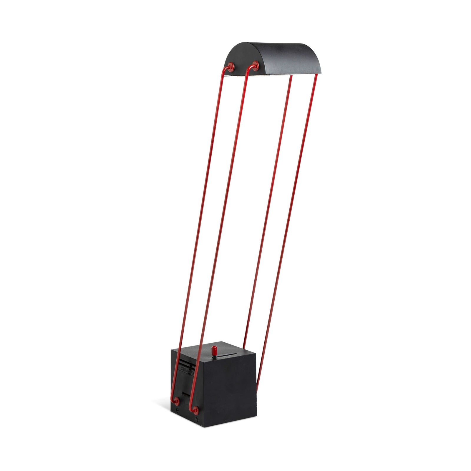 Stilnova, Black & Red Adjustable Desk Lamp Eleish Van Breems Home