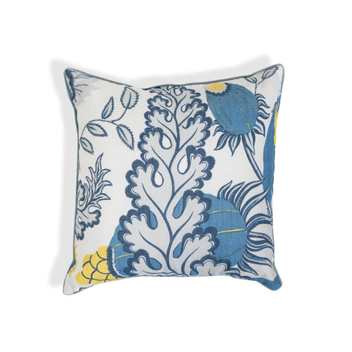 Outdoor Pillow In Carnival Azzuro