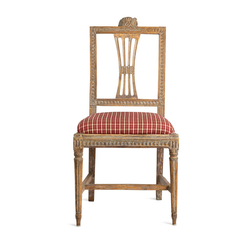 Pair of 19th C Swedish Side Chairs