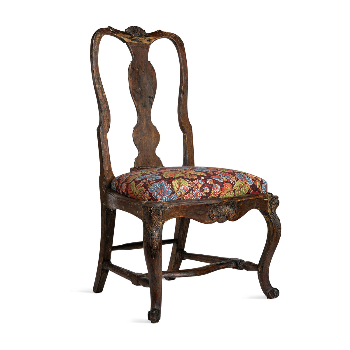 18thc Swedish Baroque Side Chair Eleish Van Breems Home