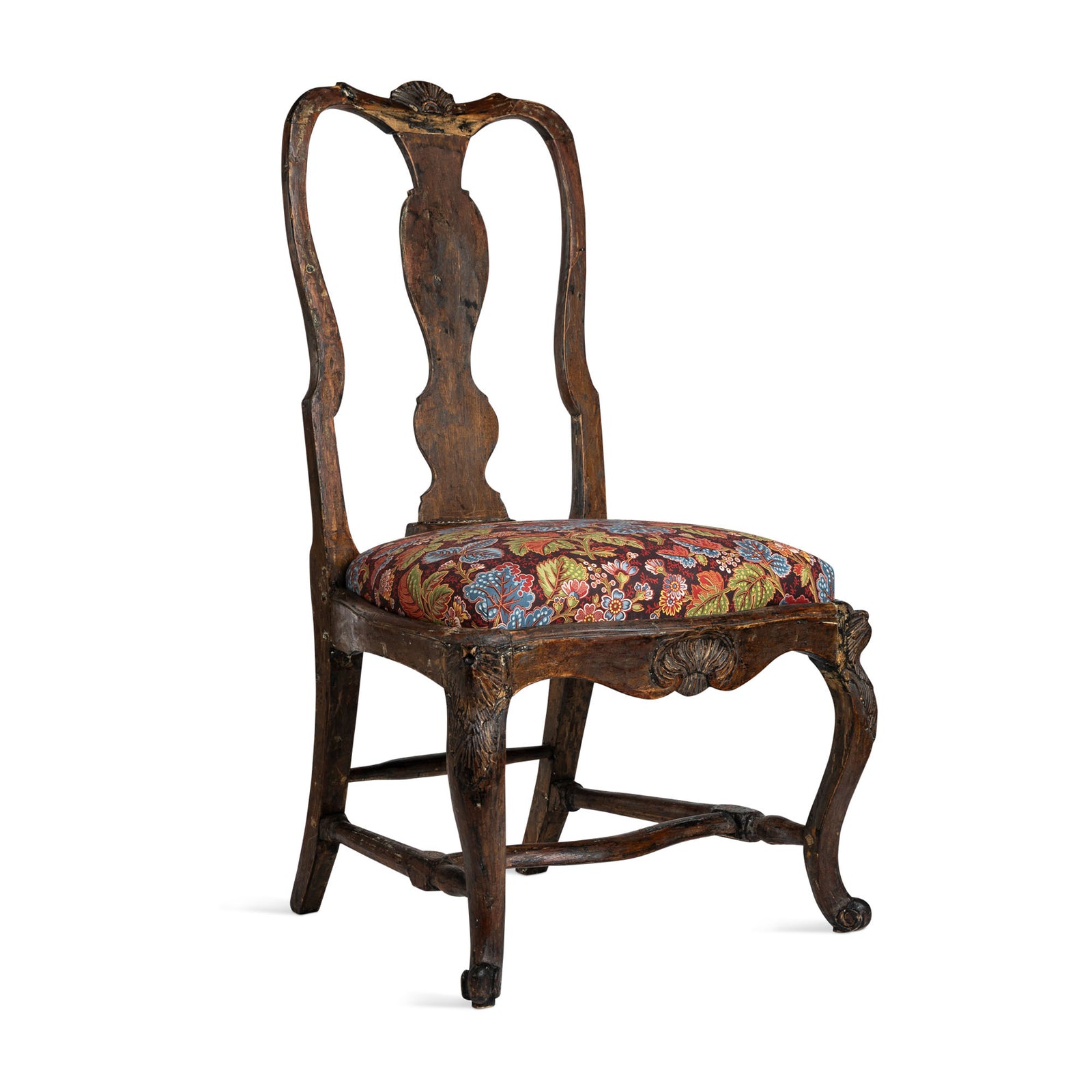 18thc Swedish Baroque Side Chair Eleish Van Breems Home