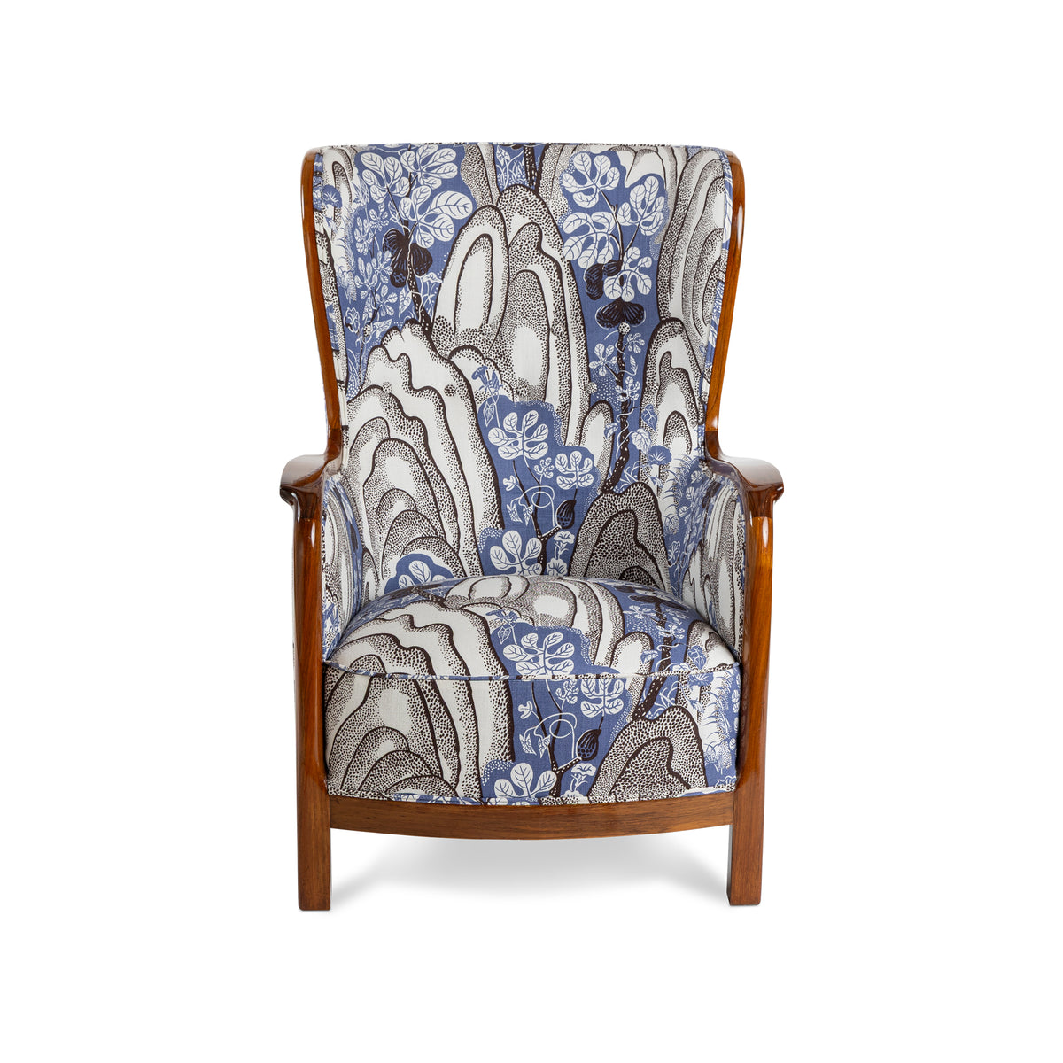 Mahogany Easy Chair By Frits Henningsen Eleish Van Breems Home
