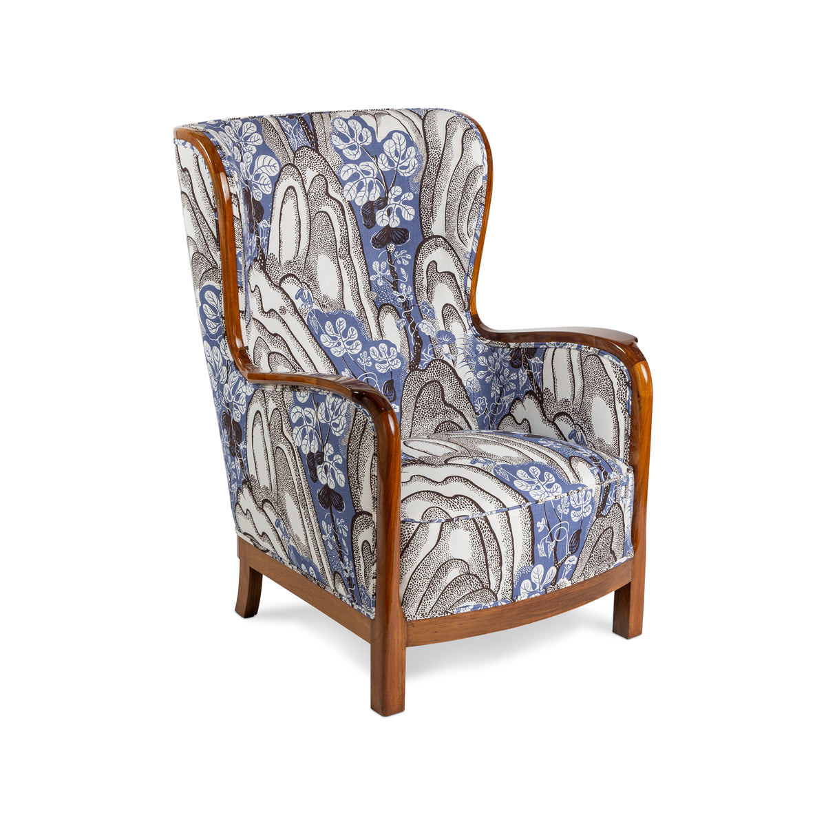 Mahogany Easy Chair By Frits Henningsen Eleish Van Breems Home