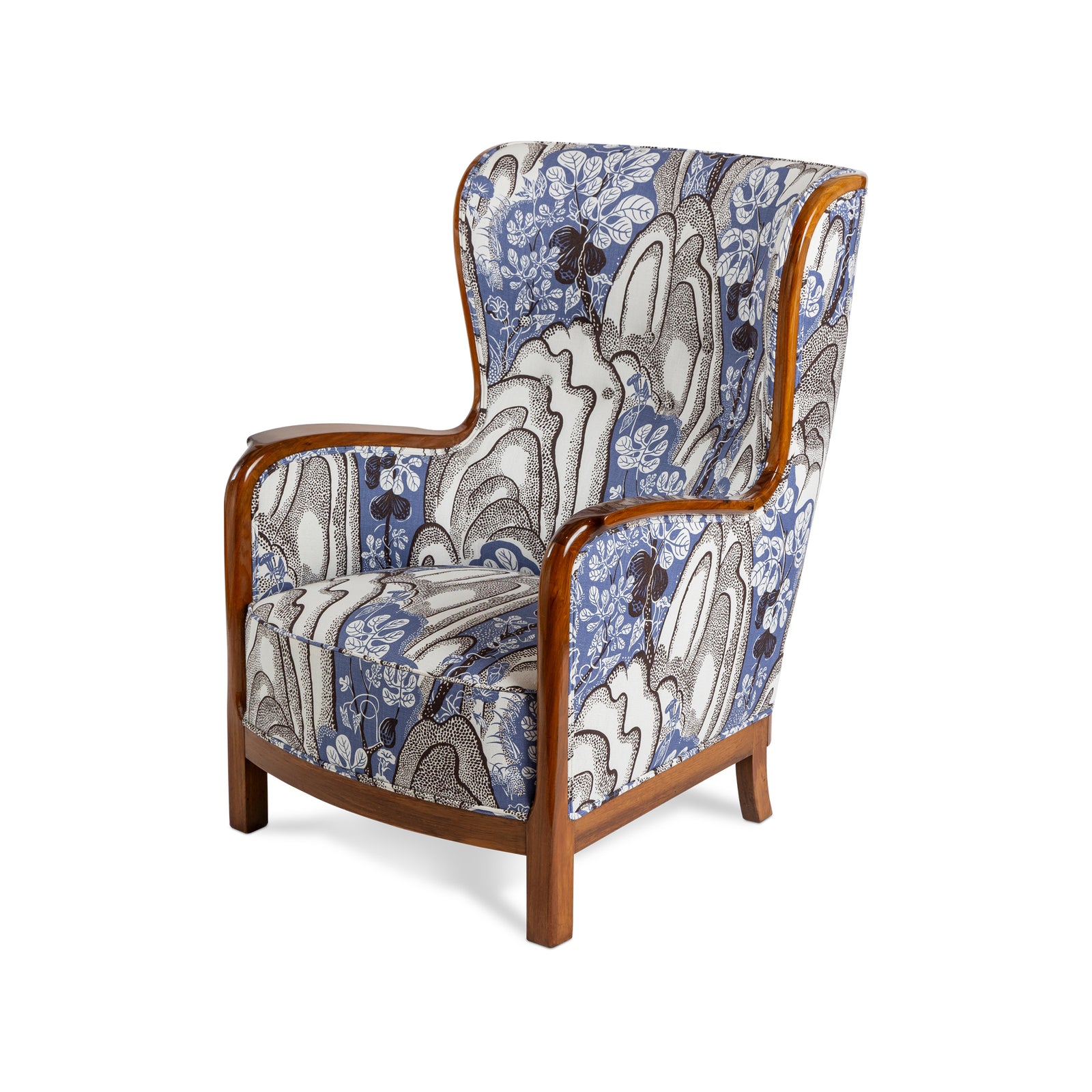 Mahogany Easy Chair By Frits Henningsen Eleish Van Breems Home