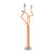 Trident Floor Lamp Brushed Nickel Eleish Van Breems Home
