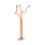 Trident Floor Lamp Brushed Nickel Eleish Van Breems Home