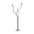 Trident Floor Lamp Brushed Nickel Eleish Van Breems Home