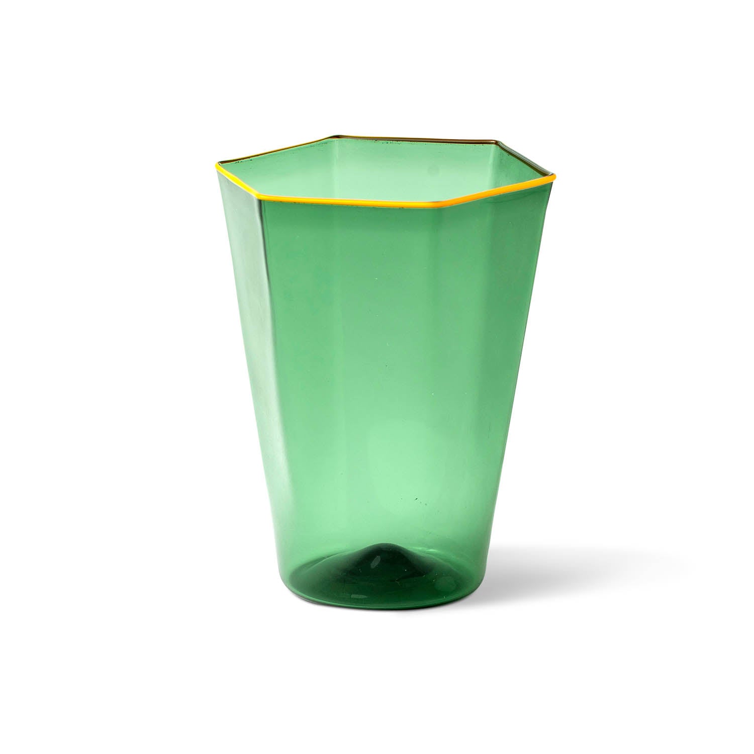 Murano Glass Octagonal Drinking Glasses - Eleish Van Breems Home