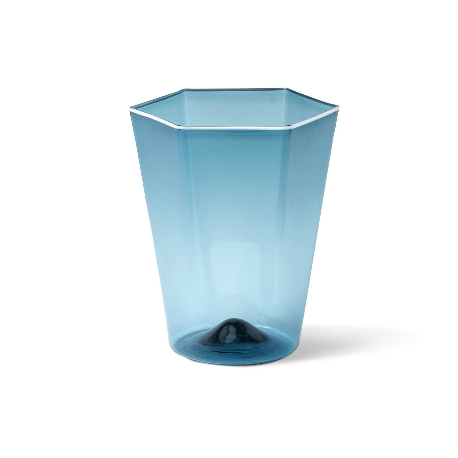 Murano Glass Octagonal Drinking Glasses - Eleish Van Breems Home