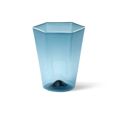 Murano Glass Octagonal Drinking Glasses
