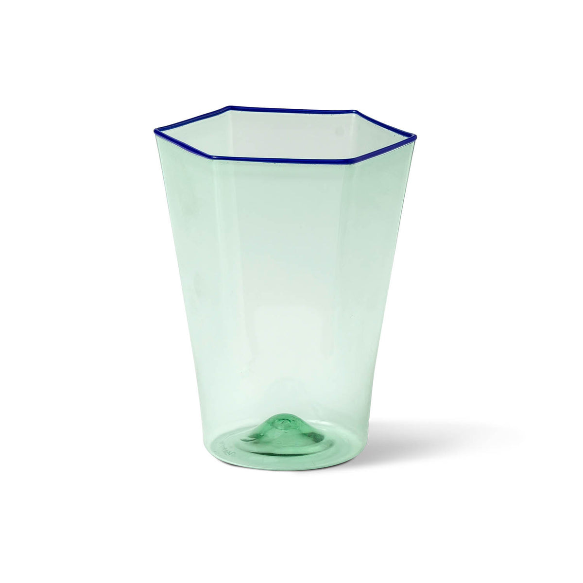 Murano Glass Octagonal Drinking Glasses Eleish Van Breems Home