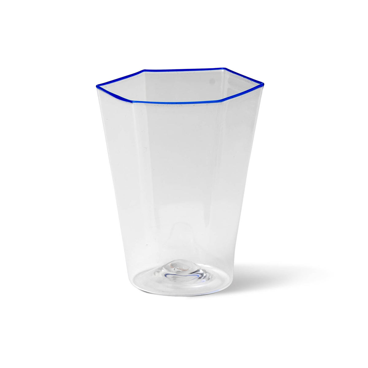 Murano Glass Octagonal Drinking Glasses Eleish Van Breems Home