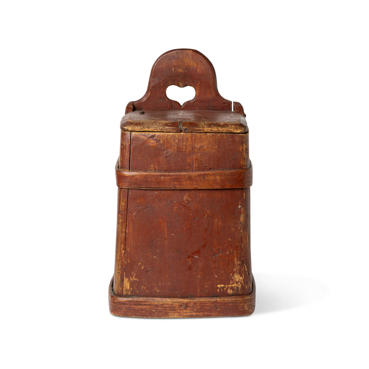 Scandinavian Painted Lidded Storage Box, 19th C Eleish Van Breems Home