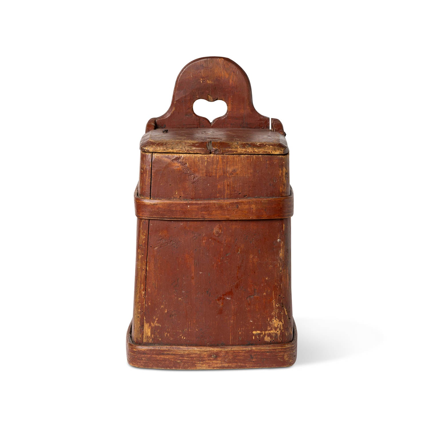 Scandinavian Painted Lidded Storage Box, 19th C Eleish Van Breems Home