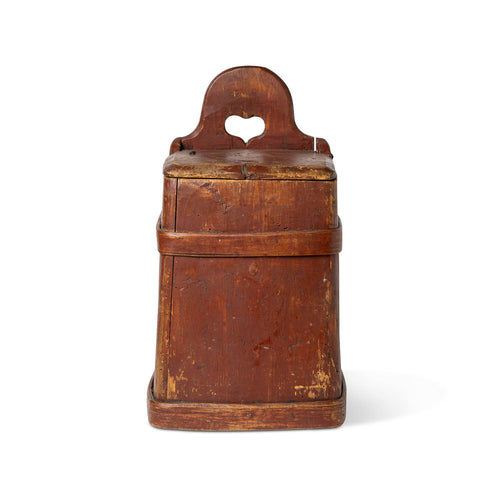 Scandinavian Painted Lidded Storage Box, 19th C
