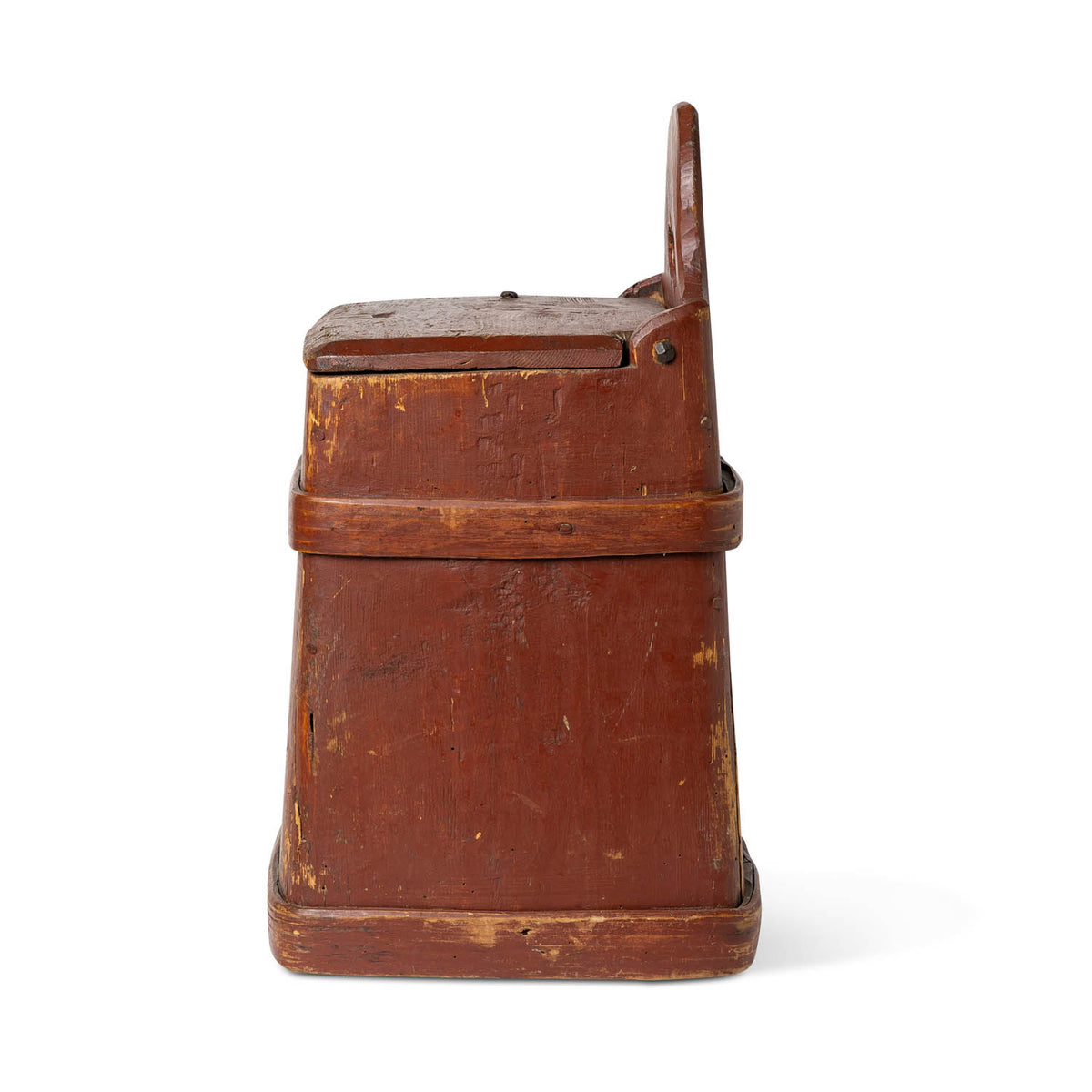 Scandinavian Painted Lidded Storage Box, 19th C Eleish Van Breems Home