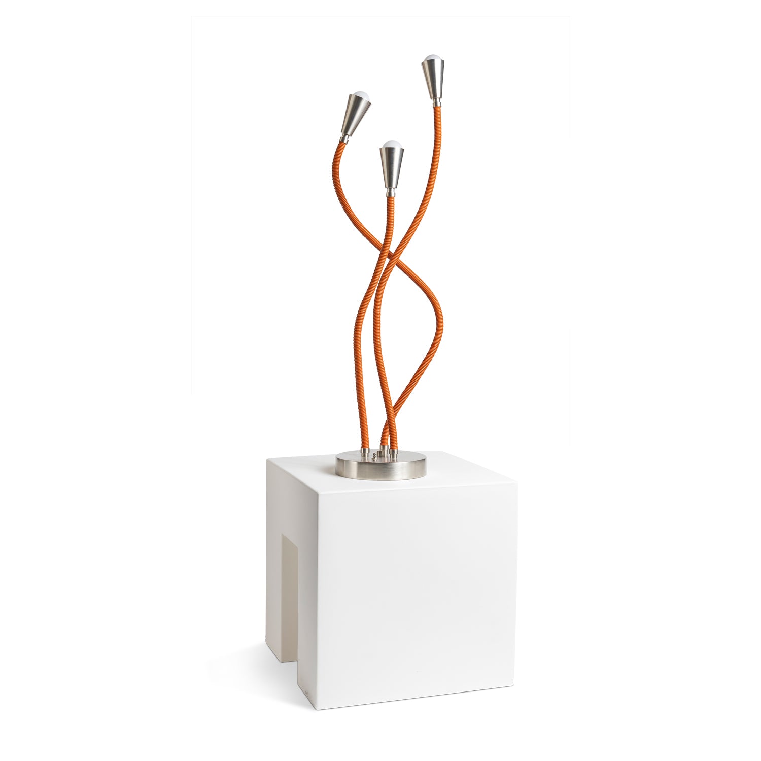 Trident Table Lamp Brushed Nickel Eleish Van Breems Home