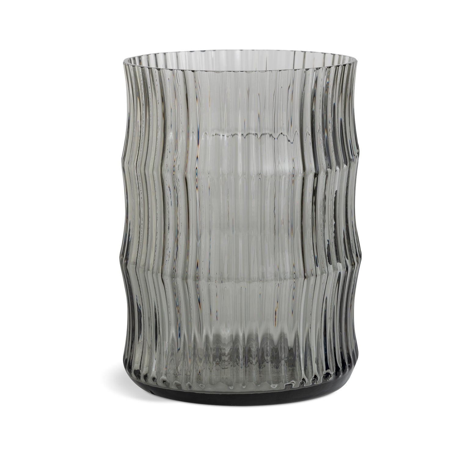 Lina Large Vase Smokey Grey Eleish Van Breems Home