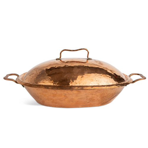 Copper Braiser/ Covered Roasting Pan