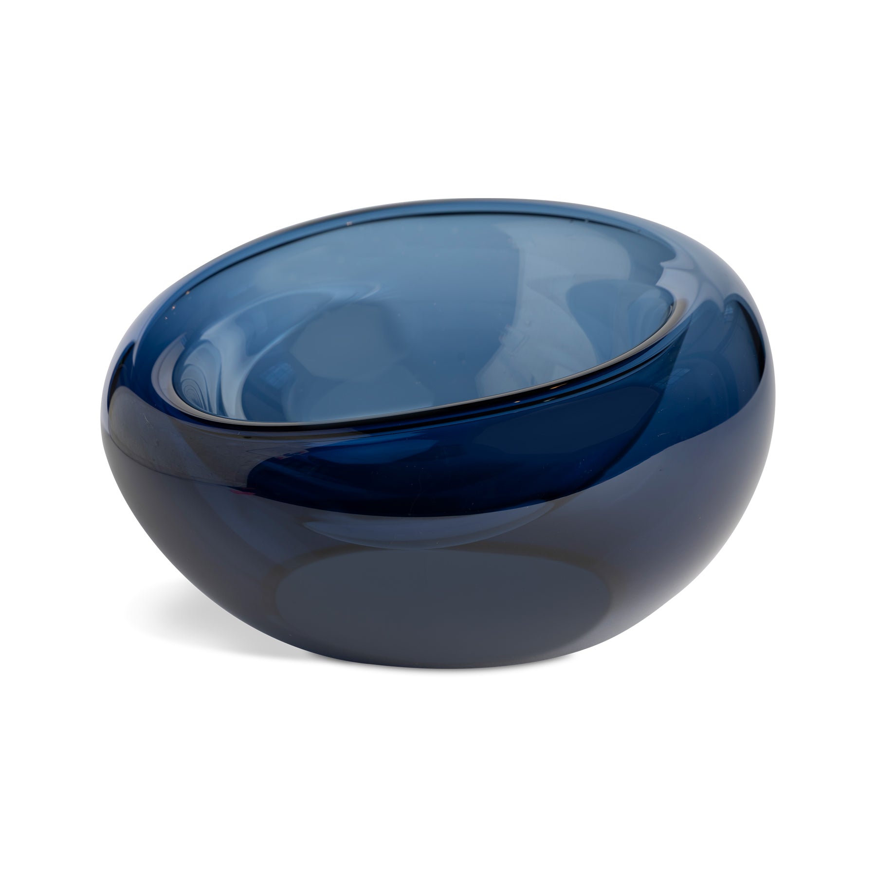 Caldera Medium Handmade Glass Bowl Eleish Van Breems Home