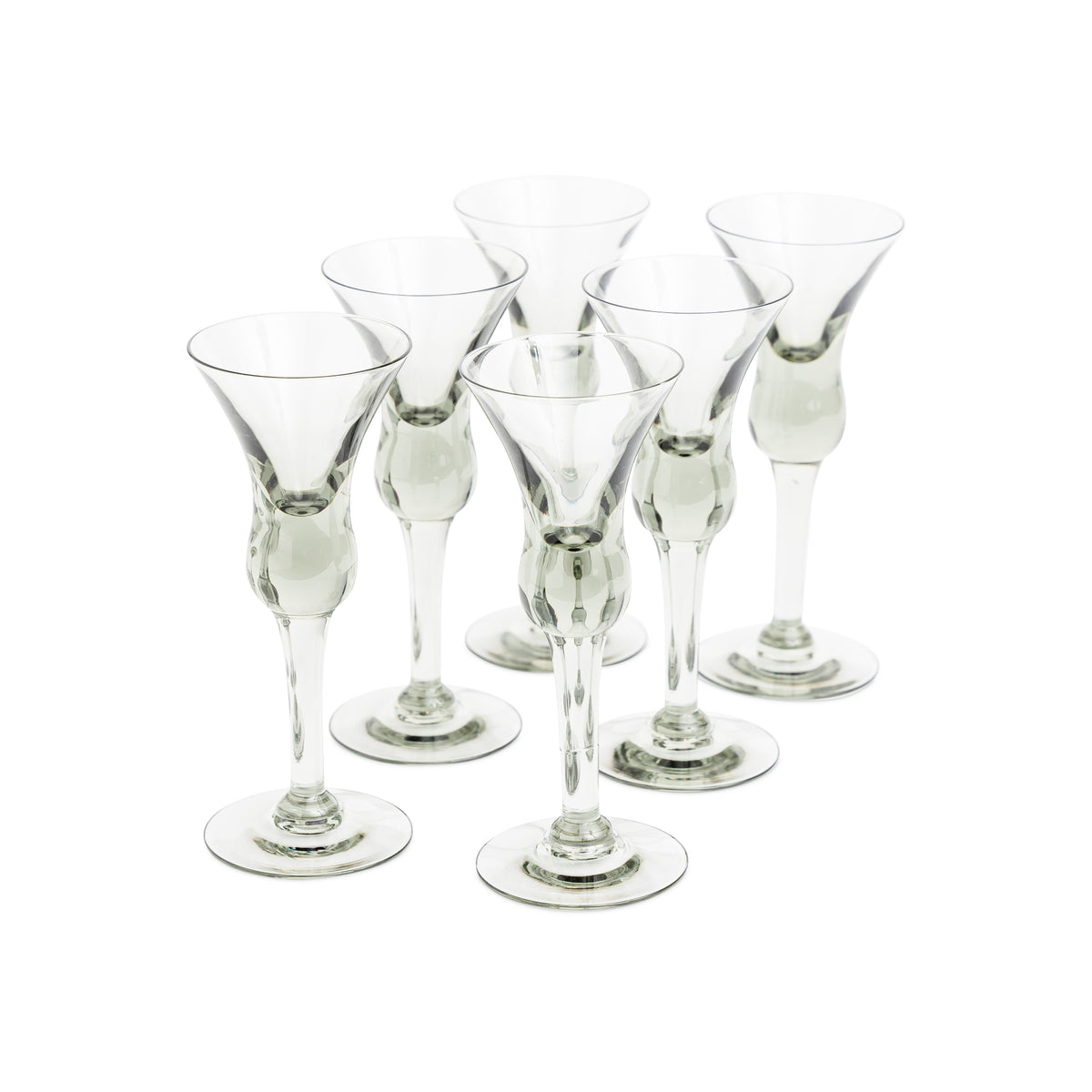 Holmegaard Glass Decanter with 6 Cordial Glasses Eleish Van Breems Home