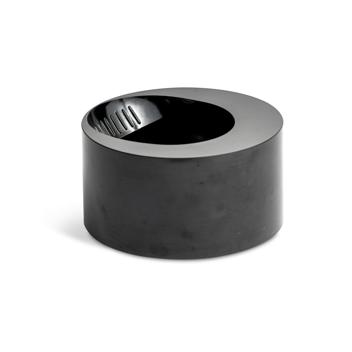 Enzo Mari Black Plastic Bowl Eleish Van Breems Home