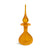 Vintage Murano Marigold Colored Hand-Blown Glass Decanter with Stopper Eleish Van Breems Home