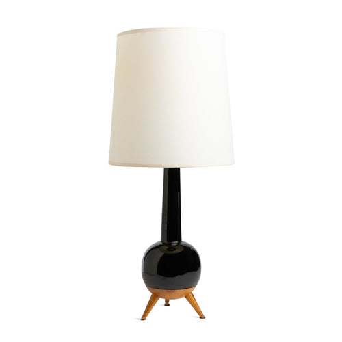 Black Ceramic Lamp