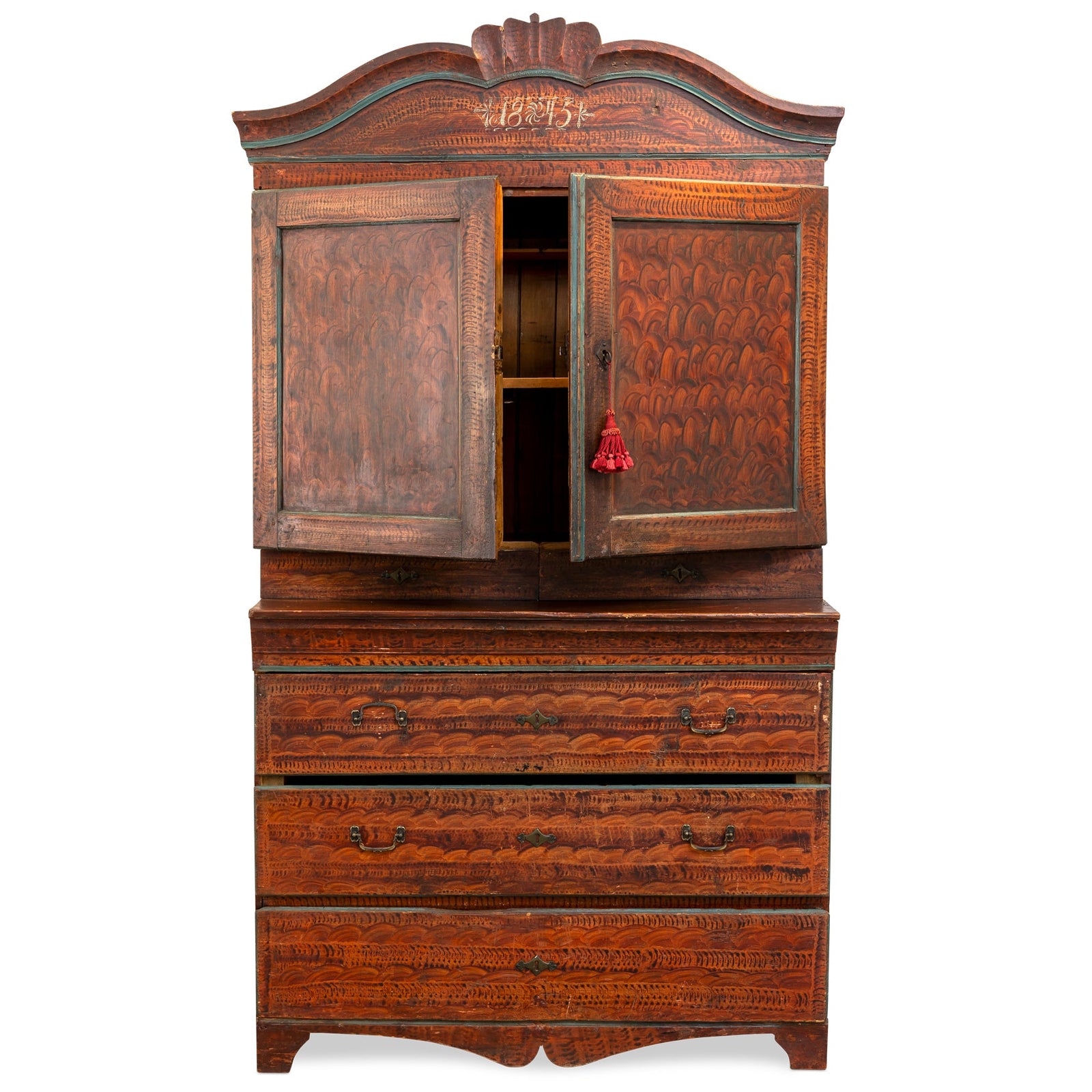 Armiore In Original Paint, Dated 1845 Eleish Van Breems Home