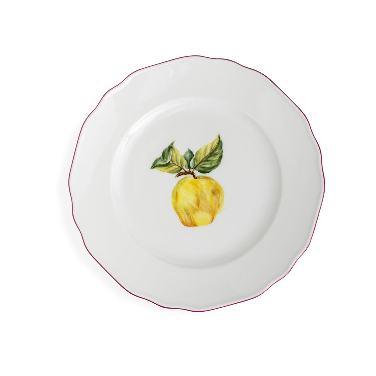 Augarten Botanica Quince Dessert Plate 8" Eleish Van Breems Home