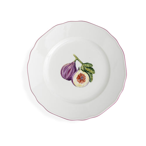 Augarten Botanica Fig Dessert Plate 8"