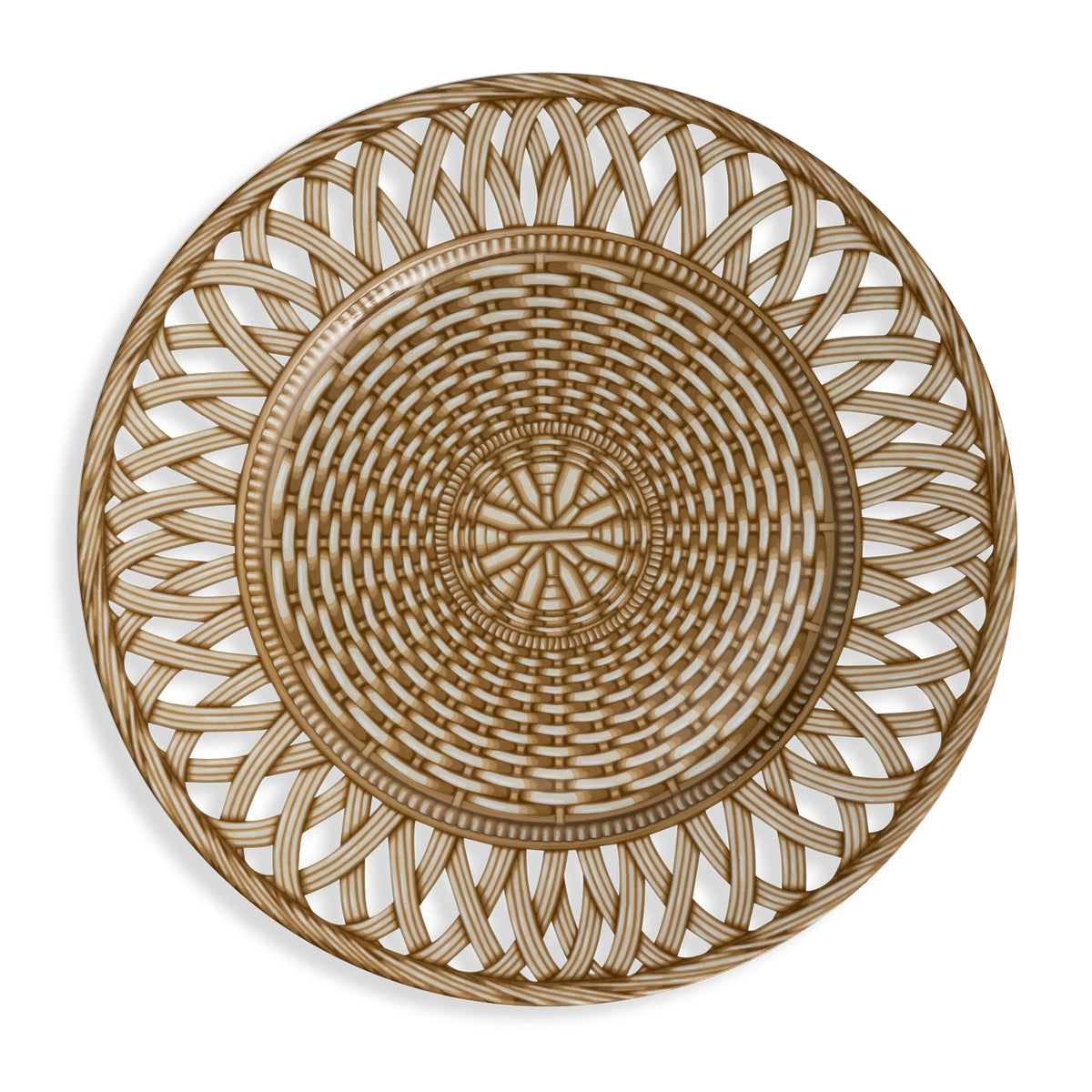 Augarten Grand Panier Charger Plate 12.6" Eleish Van Breems Home