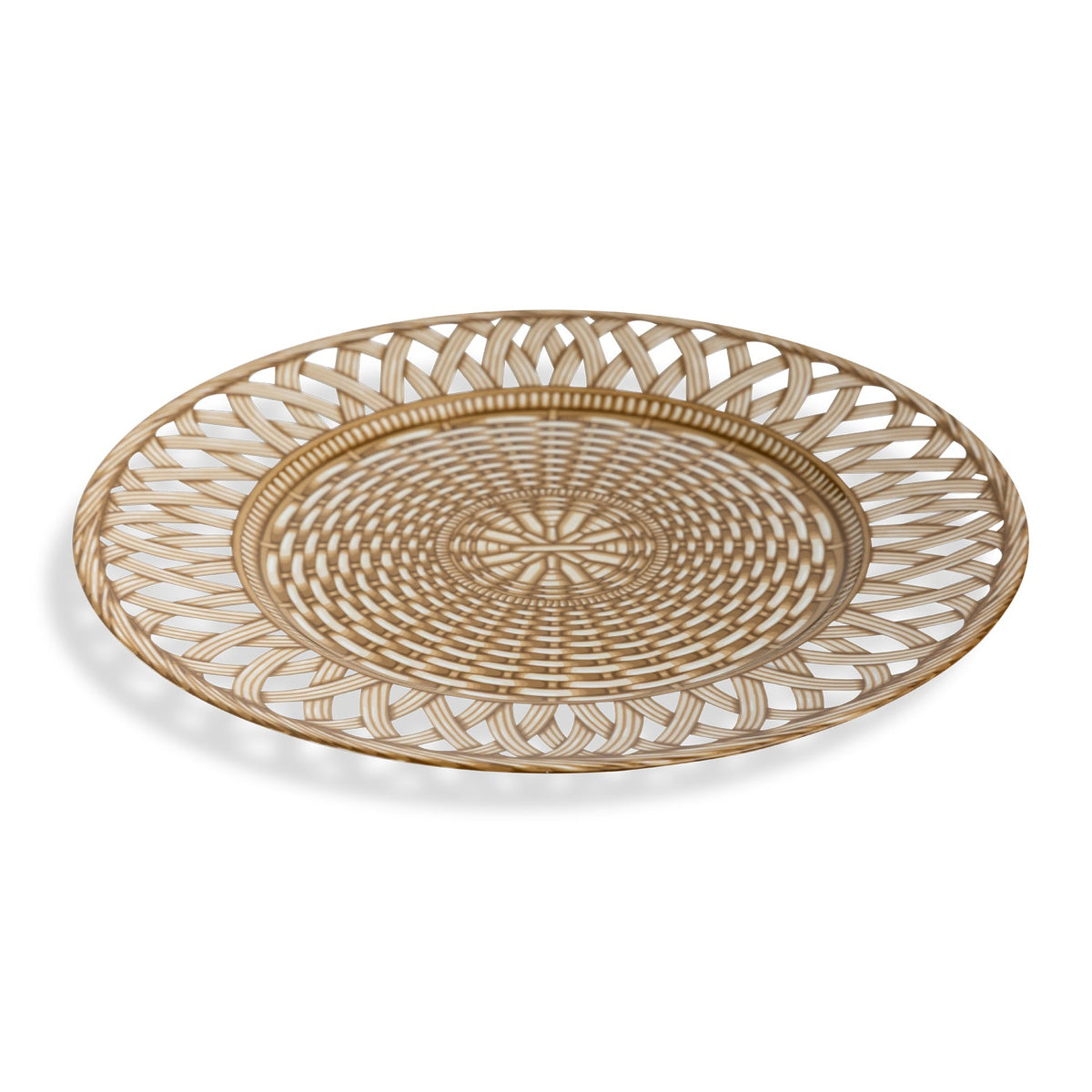 Augarten Grand Panier Charger Plate 12.6" Eleish Van Breems Home