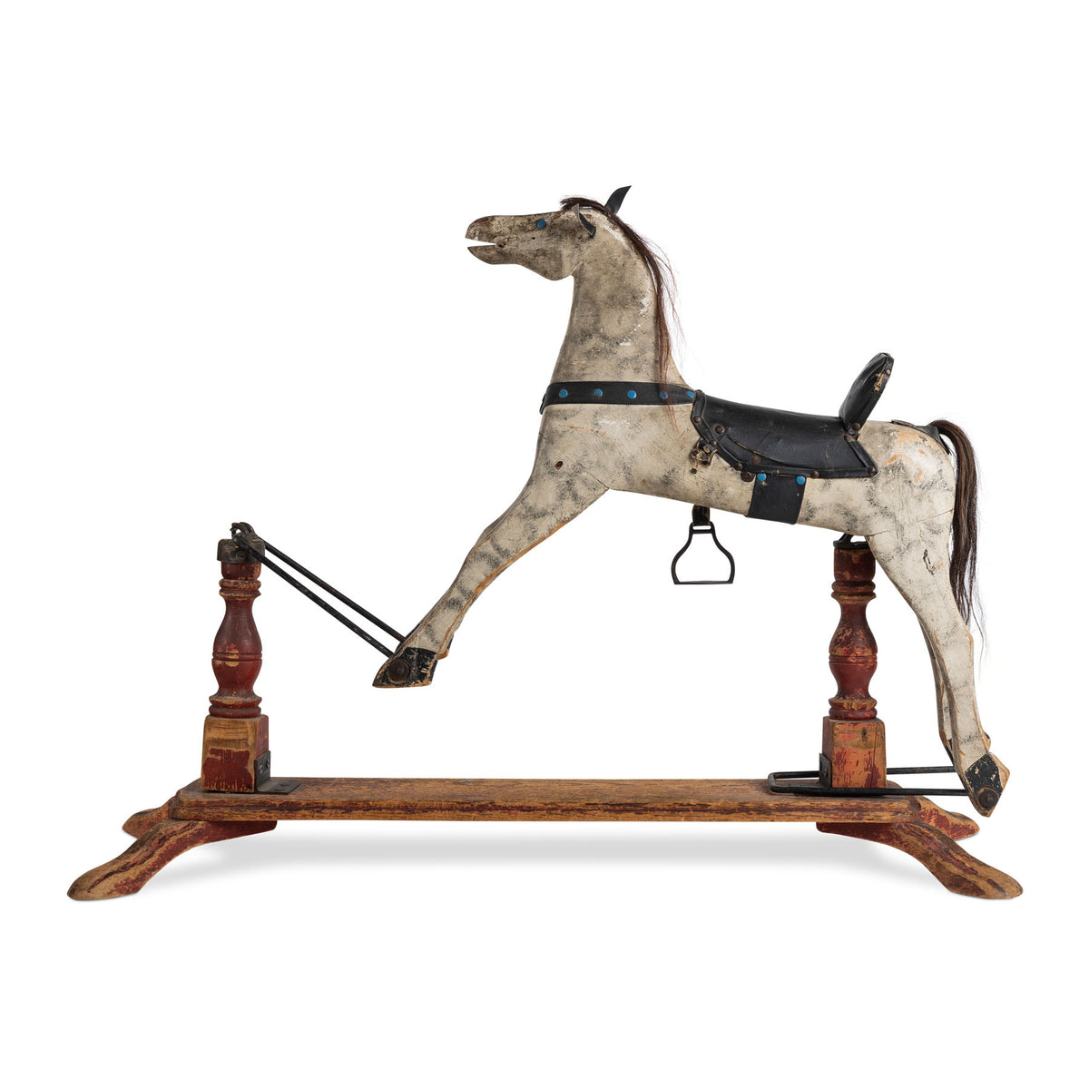 Antique Children's Rocking Horse, 19th C Eleish Van Breems Home