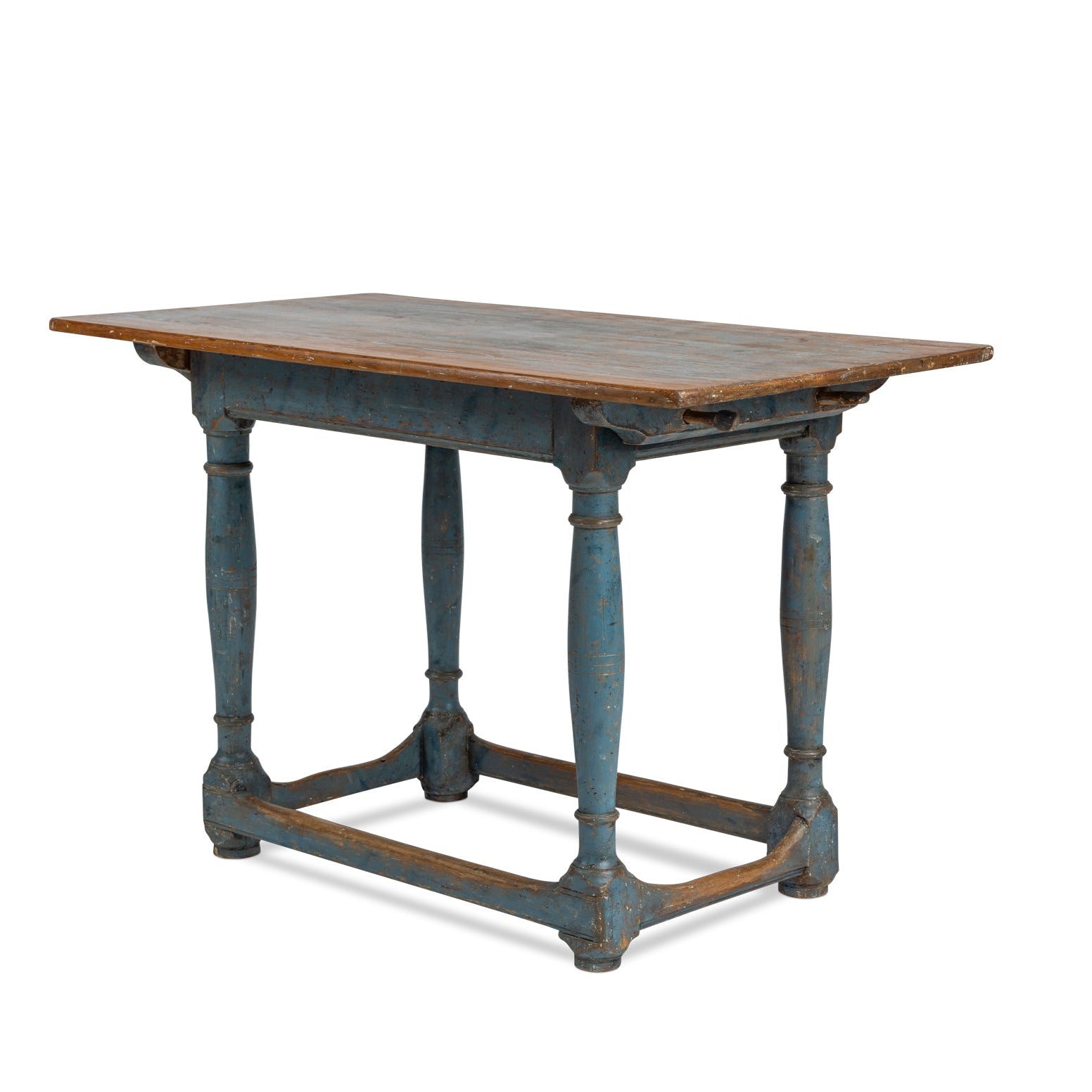 Swedish Blue Side Table Eleish Van Breems Home